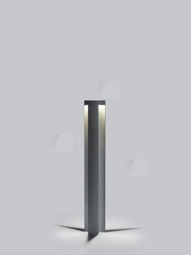 Κολωνάκι Φωτισμού LED SKY Graphite IP65 Τριπλής Εκπομπής 18W Γραφίτης 3