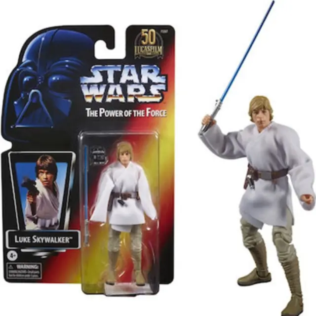Hasbro Φιγούρα Star Wars The Power of the Force Luke Skywalker Action Figure 15cm (F3267)