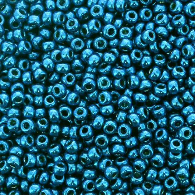 Χάντρα Miyuki Round Rocailles 11/0 - 5116 - Galvanized Deep Aqua Blue ~10gr
