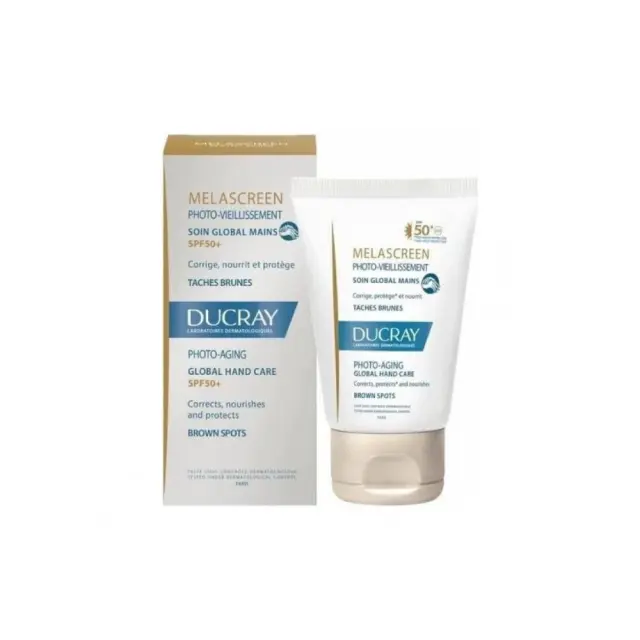 Ducray Melascreen Photo-Aging Global Hand Cream SPF50+ Κρέμα Χεριών κατά των Σημαδιών της Φωτογήρανσης, 50ml