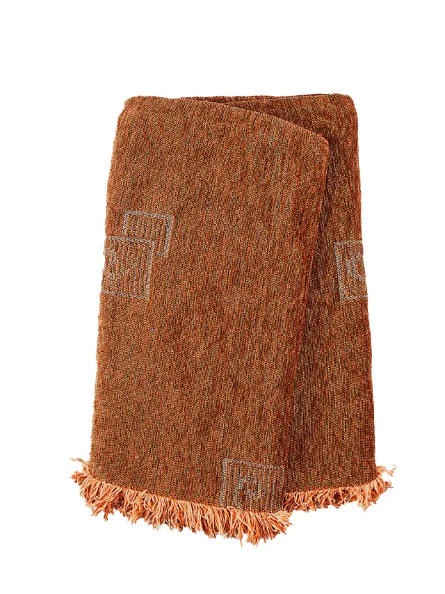 Ριχτάρι Σενίλ Ζακάρ Box Brick Διθέσιο Sunshine