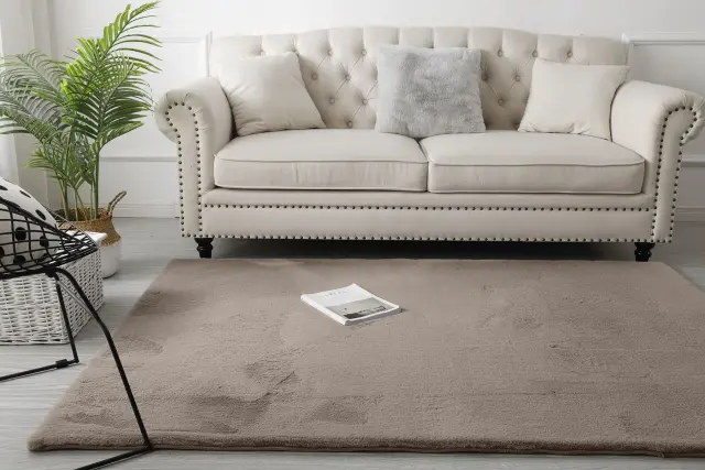 Beauty Home Σετ Κρεβ/ρας 3τμχ Rabbit Art 9642 Μόκα 2