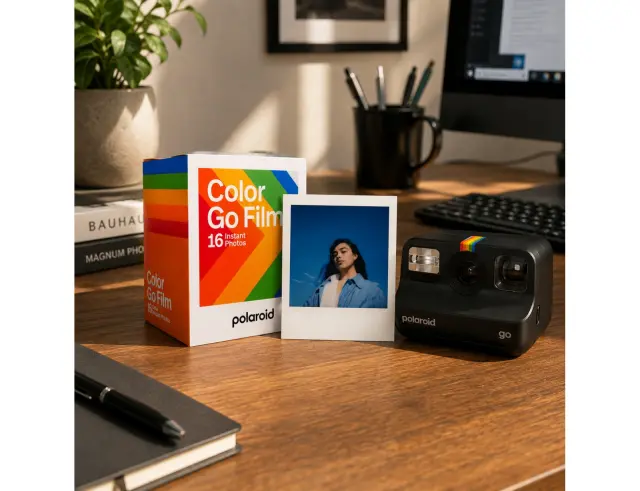 Φωτογραφικό Χαρτί Polaroid Color Go Film για Polaroid Go, με μέγεθος 6.66x5.39cm - 16 Φύλλα6017