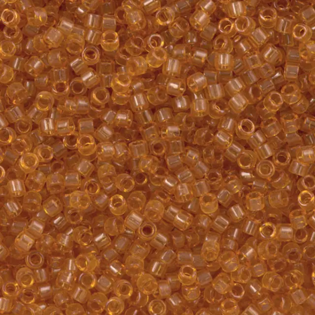 Χάντρα Miyuki Delica 11/0 - DB1101 - Transparent Marigold ~7gr