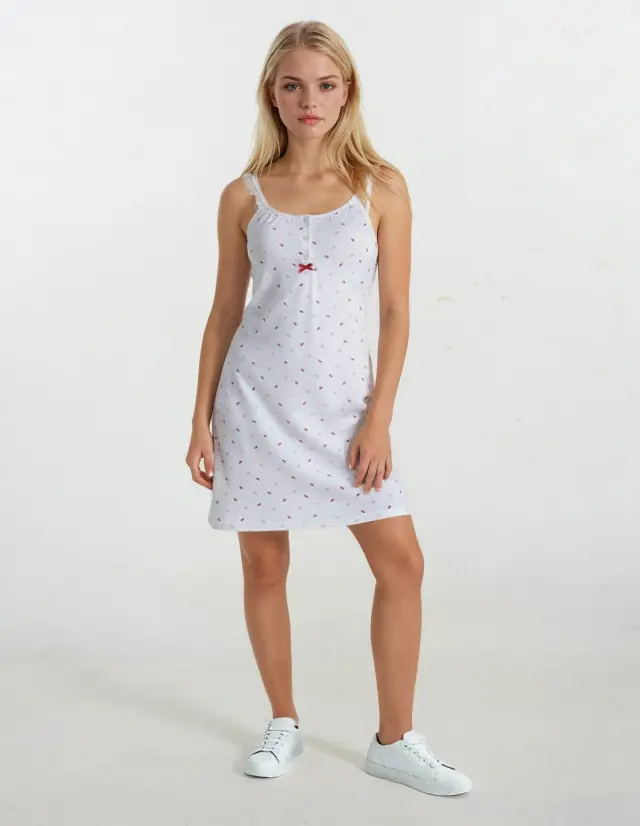 S791 - Type - NIGHTGOWN SUMMER LEAVES