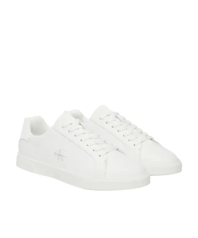 Calvin Klein - Γυναικεία Sneakers Low Pro Cups Lth Ml HW0HW03146-0K4 Λευκό 2