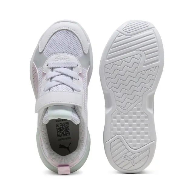 Puma X-Ray 3 LT AC (PS) (401494-04) - Λευκό-Ροζ 2