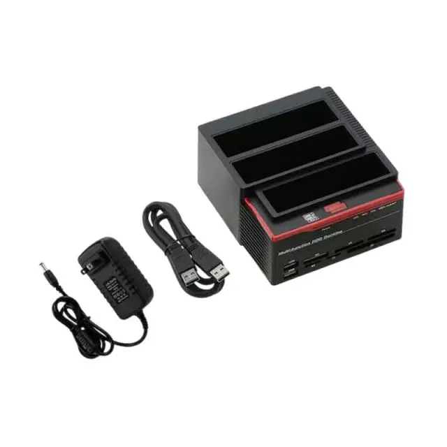 Andowl AN-Q-HD50 Docking Station για 2 Σκληρούς Δίσκους SATA 2.5" / 3.5" με σύνδεση USB 2.0 - All in 1 Multi-function HDD Docking 320167 3