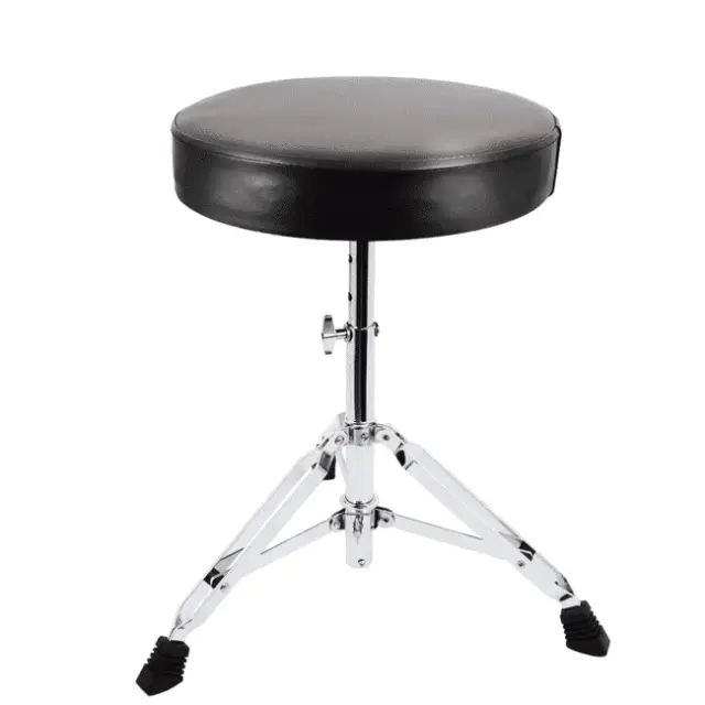 SUPRIMO DT1 drum stool seat for drummer round adjustable 38-58 cm non-slip feet up to 50 kg