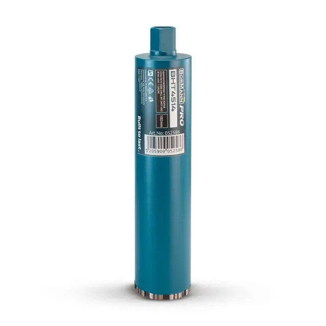BORMANN Pro BHT4514 - BORMANN Pro BHT4514 Διαμαντοκορώνα Υγρής Κοπής Φ102 X450 1 1/4UNC (052586) 2