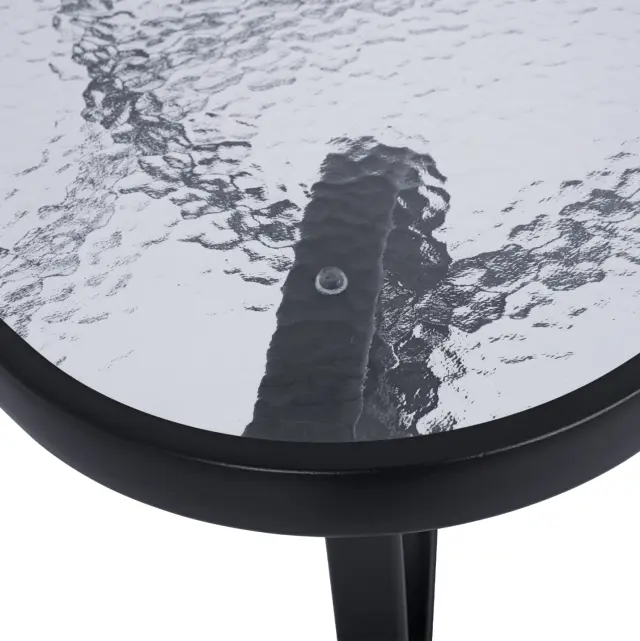 ΤΡΑΠΕΖΙ BRUNO 150X90Χ72Υεκ. ΓΚΡΙ ΜΕΤΑΛΛΙΚΟ ΜΕ ΓΥΑΛΙΝΗ ΕΠΙΦΑΝΕΙΑ FB5145.01 3