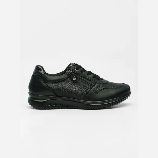Imac Sneakers Γυναικείο δέρμα Μαύρο IMA/106130 NERO