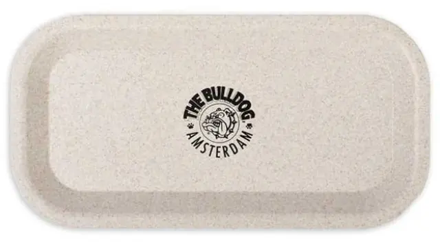 The Bulldog Rolling Tray Δίσκος Eco Small White (20.5x10.5cm)