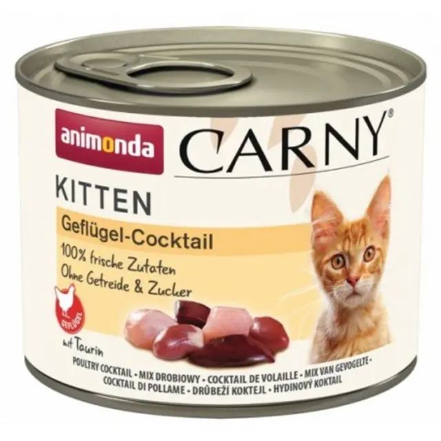 ANIMONDA Carny Kitten Poultry cocktail - wet cat food - 200g