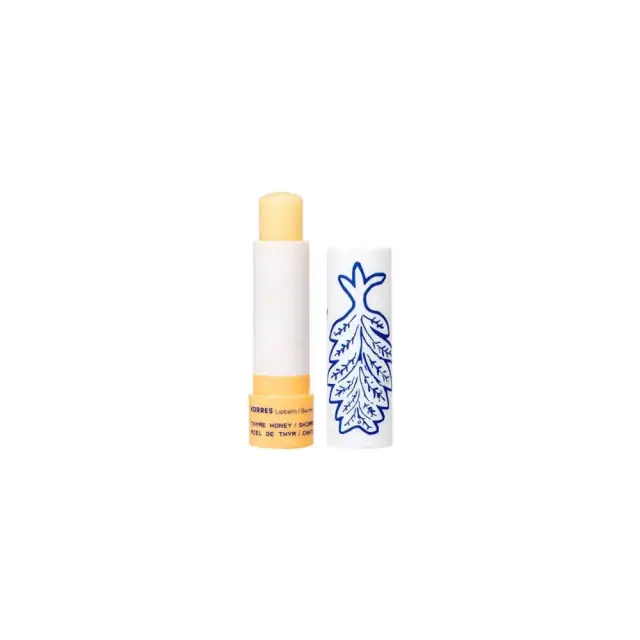 Korres Lip Balm Thyme Honey Shimmery Ενυδατικό Balm Χειλιών με Μέλι για Έξτρα Λάμψη 4.5g