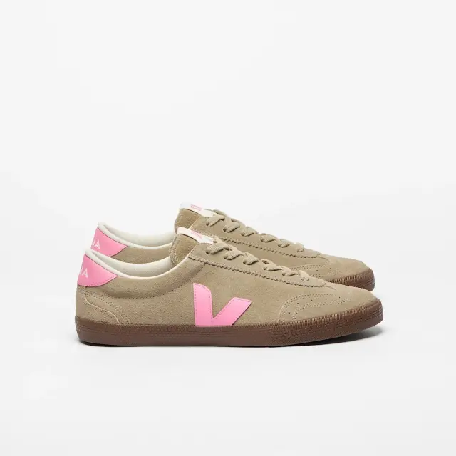VEJA "VOLLEY" SUEDE SNEAKERS (VO0321468A400-TAUPE) - 40