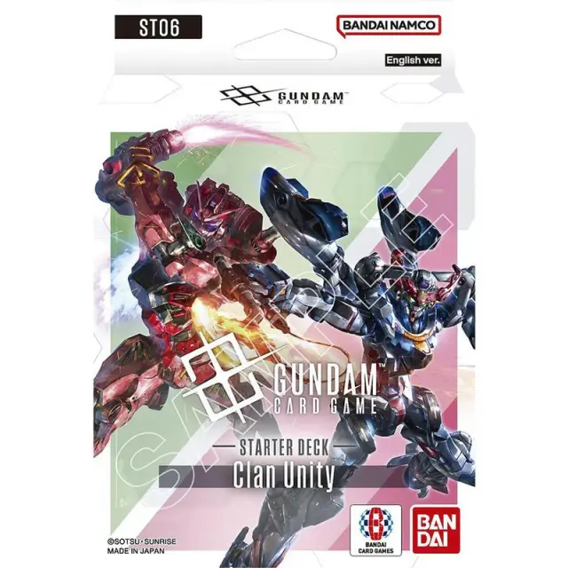Gundam Card Game Clan Unity Starter Deck ST-06 - EN
