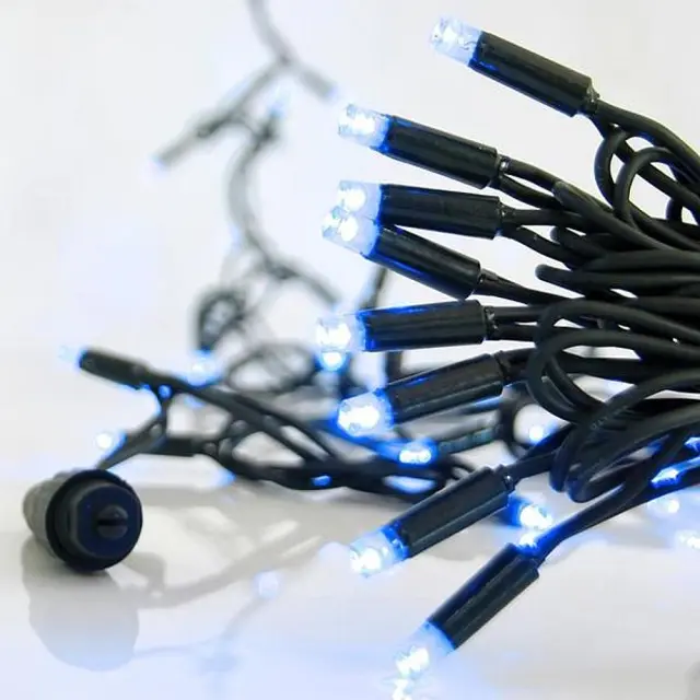 100 LED Επέκταση Ως 9 Προέκταση 150cm Πράσινο Καλώδιο Μπλε Φως IP65