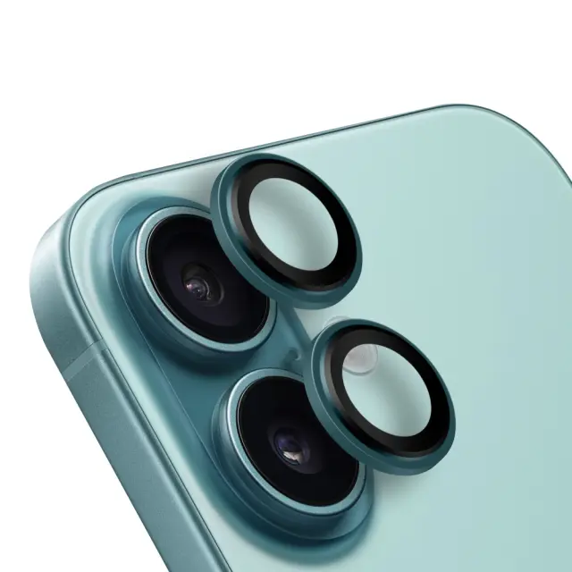 OBAL:ME Lens Protector for Apple iPhone 16/16 Plus Teal