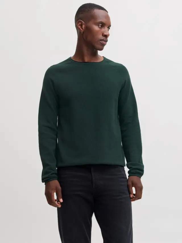 JJEHILL KNIT CREW NECK NOOS - Scarab 2