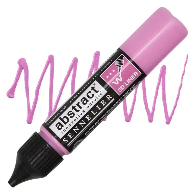 Ακρυλικό 3D Liner Sennelier Abstract 658 Quinacridone Pink - 27ml