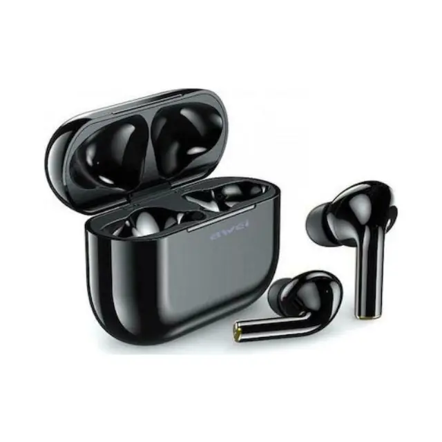 Awei T29 In-ear Bluetooth Handsfree Ακουστικά με Αντοχή στον Ιδρώτα και Θήκη Φόρτισης