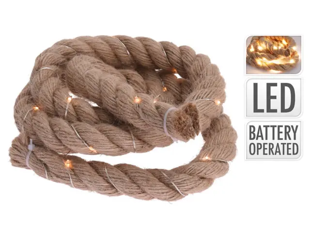 Σχοινί με φωτισμό LED Θερμό λευκό - 120cm AXS501100 2