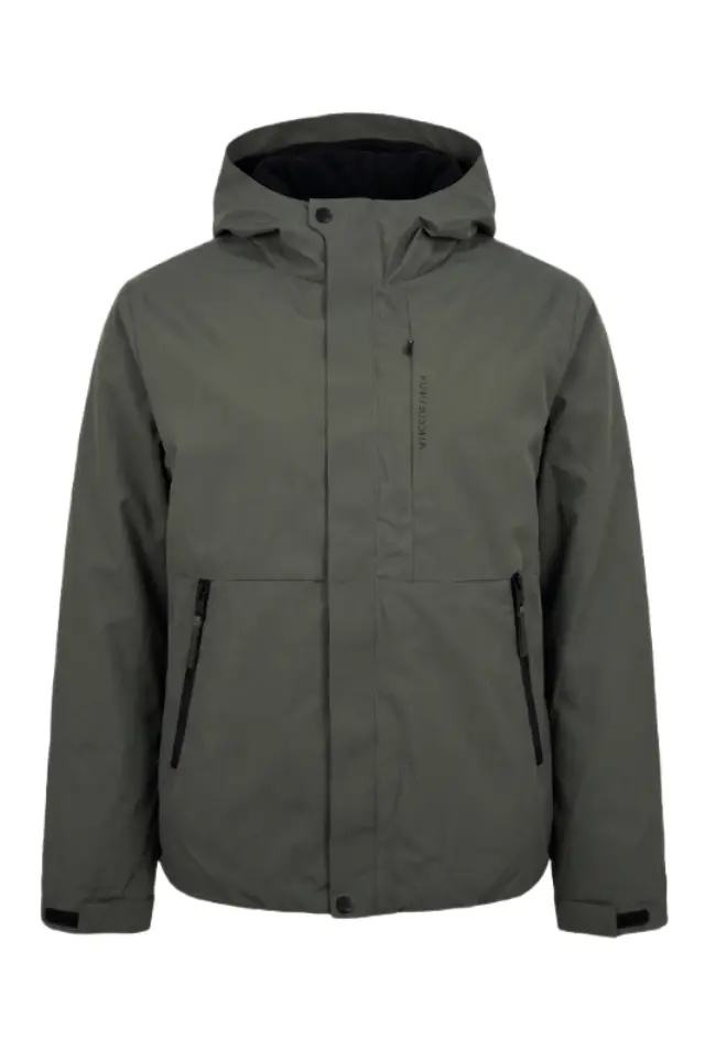 Funky Buddha ανδρικό casual μπουφάν με κουκούλα FBM014-008-01-1