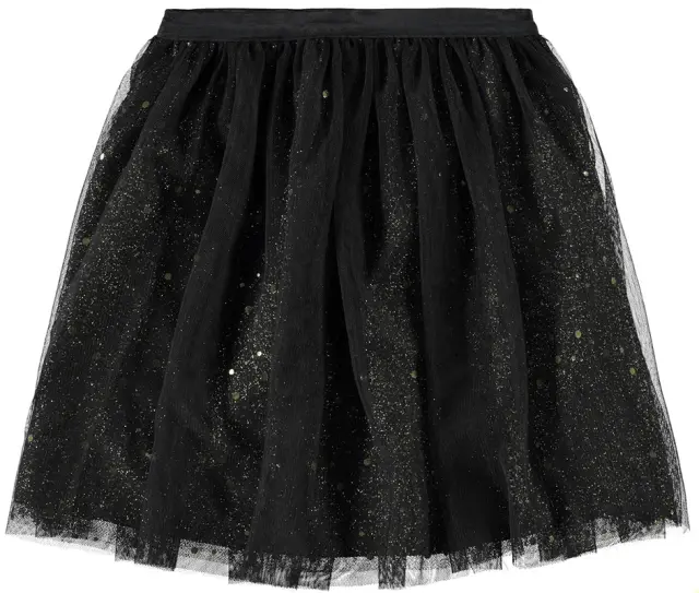 NAME IT VERNY TULLE SKIRT R BLACK