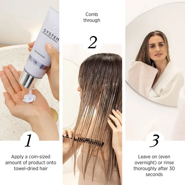 System Professional Luxeblond LB2 Hair Moisturiser 200ml 3