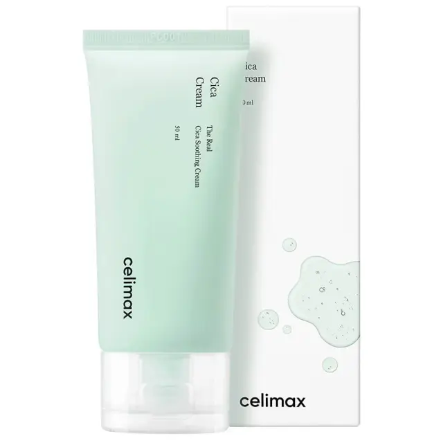 Celimax The Real Cica Soothing Cream Ενυδατική/Καταπραϋντική Κρέμα Προσώπου 50ml