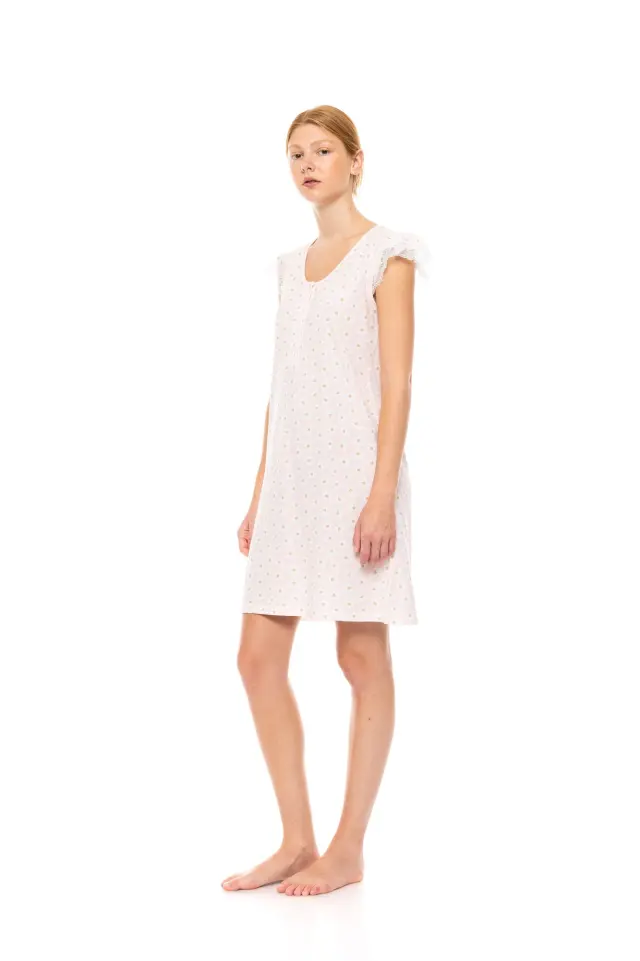 S1454 - Type - NIGHTGOWN PINK DAISY 2