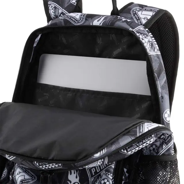 Puma Adult Academy Allover Print Backpack Μαύρο 091150-17 (Puma) - One Size 3