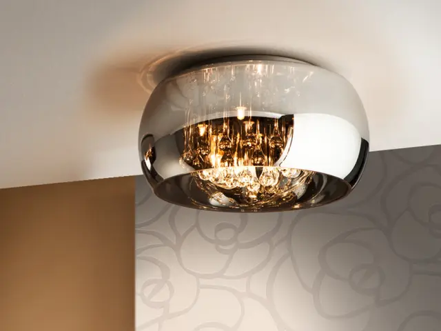 Argos 507939D – Φωτιστικό Οροφής Ø40 Chrome | Dimmable με Τηλεχειριστήριο & LED G9 Χρώμιο