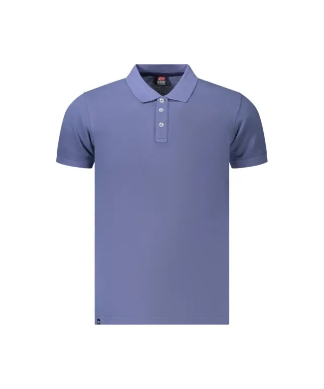 Norway Nautical School - Ανδρική Κοντομάνικη Μπλούζα Polo 858867-DENIM Μπλε Ανοιχτό 3