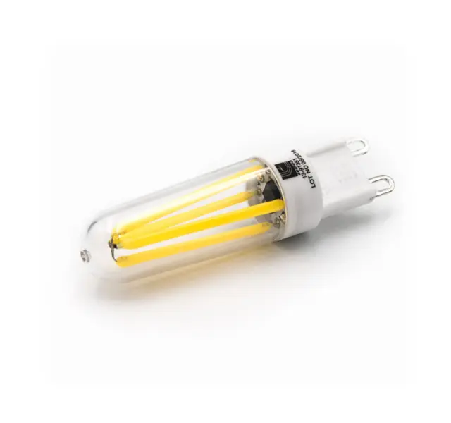 LED ΛΑΜΠΑ COG ΚΕΡΑΜΙΚΟ G9 3.5W ΔΙΑΦΑΝΟ ΝΤΙΜΑΡΙΖΟΜΕΝΟ ΛΕΥΚΟ