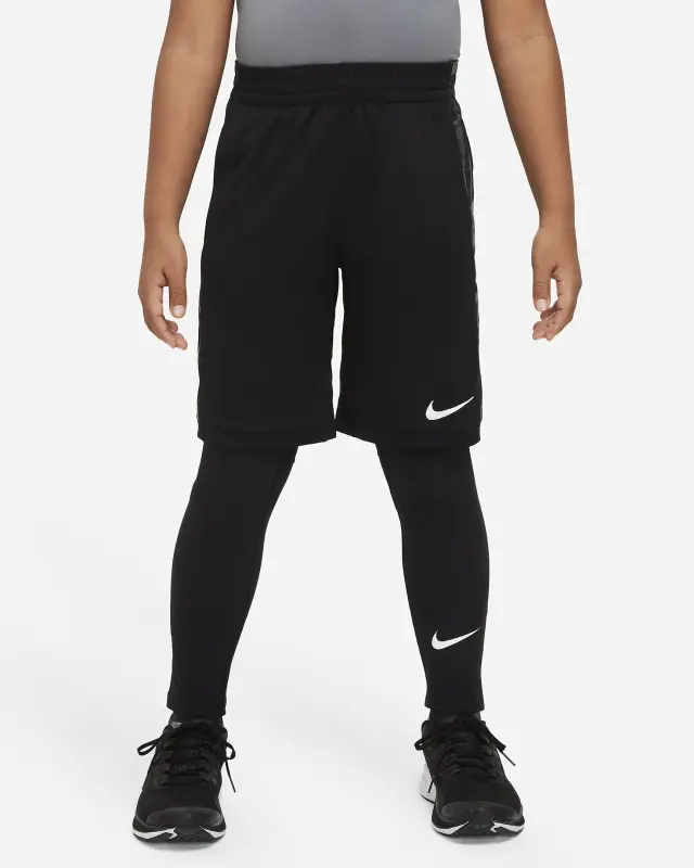 Nike Pro Dri-FIT Παιδικό Κολάν Αθλητικό Μακρύ DM8530-010 Μαύρο - XL-160cm