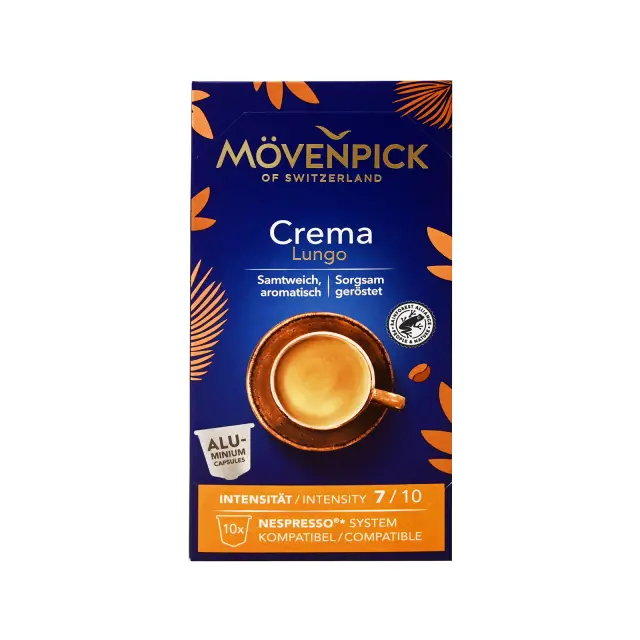 Movenpick Lungo Crema Κάψουλες Nespresso 10τμχ