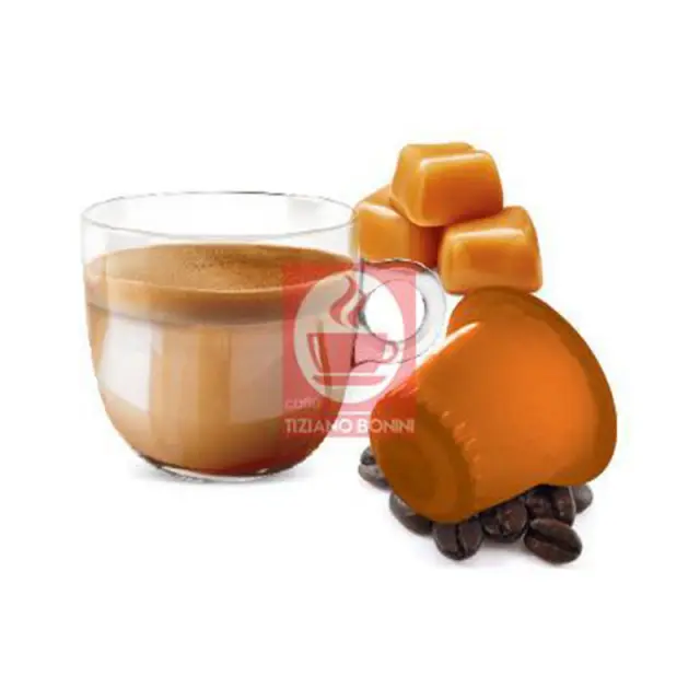 Latte Caramel Nespresso συμβατές κάψουλες Tiziano Bonini - 10 τεμάχια