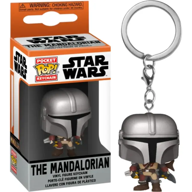 Φιγούρα Star Wars The Mandalorian Pocket POP! Television The Mandalorian Vinyl Figure Keychain