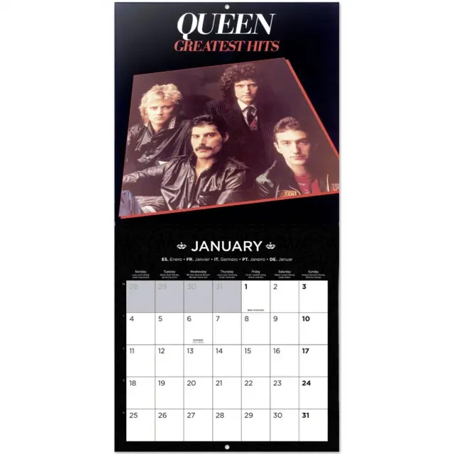 HMEΡΟΛΟΓΙΟ ΤΟΙΧΟΥ QUEEN 2027 30X30 CALENDAR CP27046 3