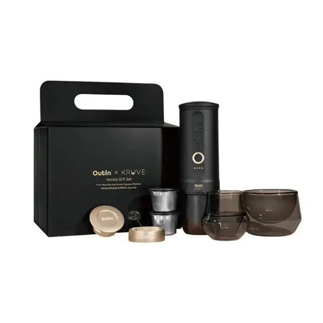 OutIn Nano x Kruve Gift Set Black / Gold (OTST-KRUVE-BG)