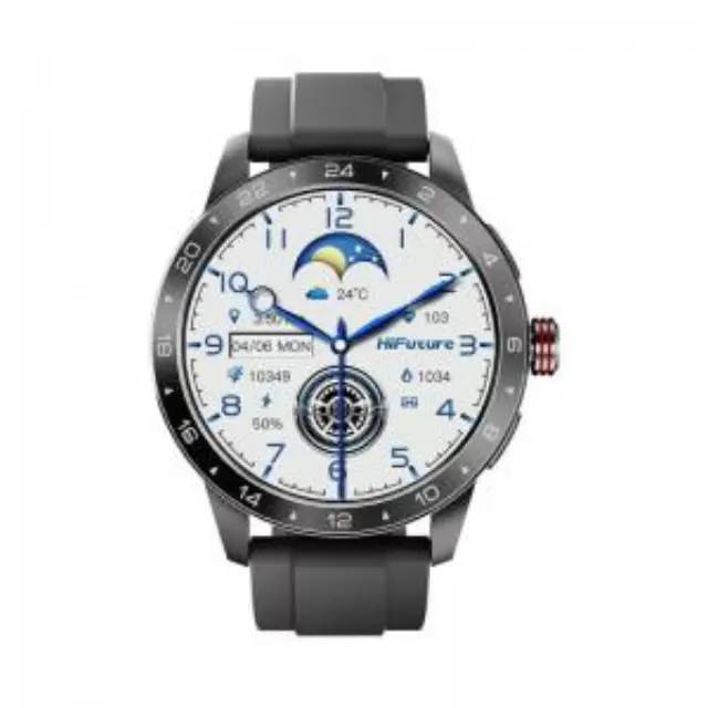 Smartwatch HiFuture Flex 2 1.39" Μαύρο N66684 2