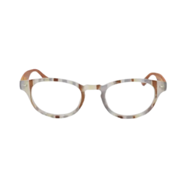 Frog Optical Γυαλιά Πρεσβυωπίας F246 Χρώμα Μπεζ Ταρταρούγα/Τύπου Ξύλινο +3.00