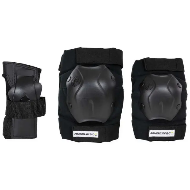 POWERSLIDE Standard Eco Pads/Προστατευτικά Μαύρο 2