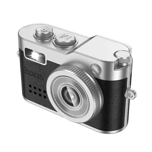 Hoco DV210 Mini Ψηφιακή Κάμερα 0.96" Οθόνη και Full HD Καταγραφή Βίντεο 200mAh Υποστηρίζει Κάρτα Μνήμης έως 32GB Μαύρη