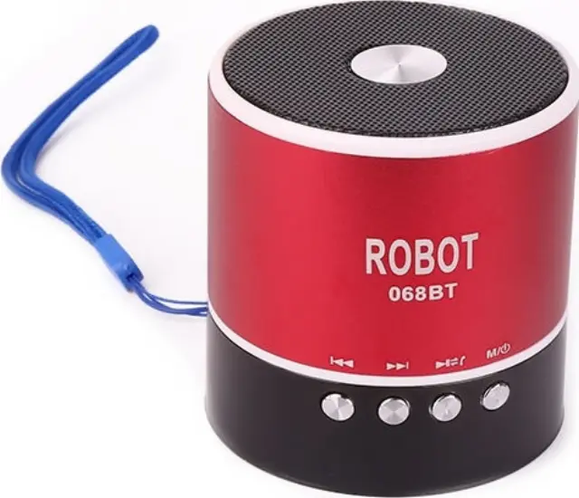 BT 068 Ηχείο Bluetooth 3W με Ραδιόφωνο και Διάρκεια Μπαταρίας έως 5 ώρες Κόκκινο