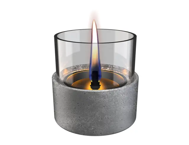 Επιτραπέζια Εστία Φωτιάς Aster 10 Lava Tenderflame με διάρκεια καύσης 4 - 5 ώρες, χωρητικότητα δεξαμενής 200ml και διαστάσεις 9.8x9.7cm - Grey TF-0440011