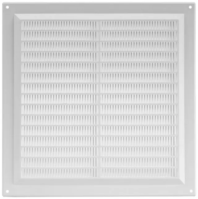 Europlast VR2525 - Περσίδα Εξαερισμού Πλαστική με Πλέγμα Προστασίας