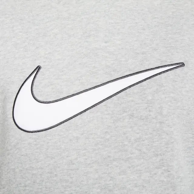 Nike Sportswear Fleece Hoodie (FN0247-063) - Γκρί 2